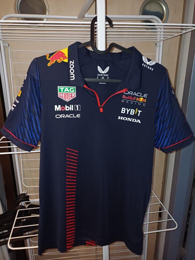 Max Verstappen Red Bull Shirt - Nieuwstaat!, Ophalen of Verzenden, Zo goed als nieuw, Red Bull Racing