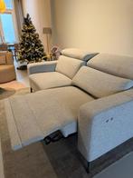 Henders & Hazel designbank-relaxfunctie-Lichtgrijs-GEREINIGD, Ophalen, Gebruikt, Stof