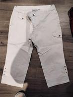 Witte capri jeans maat 44 MS Mode, W33 - W36 (confectie 42/44), Ophalen of Verzenden, MS Mode, Wit