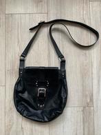 Vintage leren zwarte longchamp dames tas 100% origineel, Overige merken, Zwart, Ophalen of Verzenden, Zo goed als nieuw