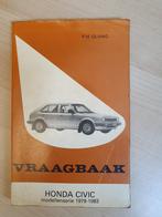 Vraagbaak Honda Civic (1979-1983), Ophalen of Verzenden
