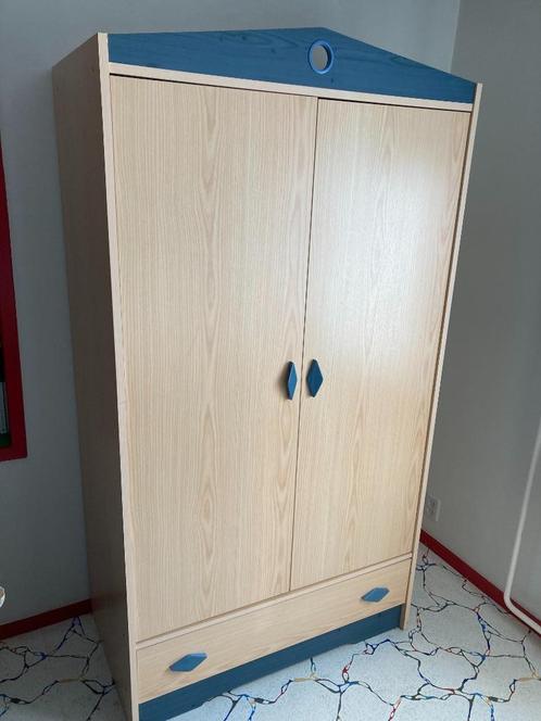 Complete slaapkamer 1-persoons, Huis en Inrichting, Slaapkamer | Complete slaapkamers, Gebruikt, Eenpersoons, Ophalen