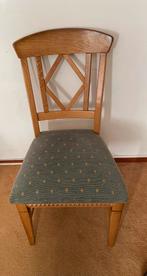 Eiken Eettafel met 4 Stoelen., Huis en Inrichting, Tafels | Eettafels, Ophalen, Gebruikt, 100 tot 150 cm, Eikenhout