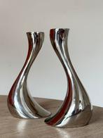 Georg Jensen Cobra design kandelaars, Ophalen of Verzenden, Nieuw, Overige materialen, Minder dan 25 cm
