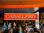 CABALLERO sigaretten reclame lichtbak, Ophalen, Gebruikt, ., Lichtbak of (neon) lamp