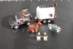 lego city jeep met paardentrailer. 7635, Ophalen of Verzenden, Zo goed als nieuw, Complete set, Lego
