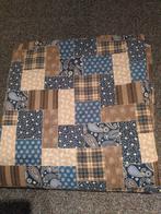 Tweepersoons Beddensprei Patchwork, Bruin, 200 cm of meer, Ophalen of Verzenden, Zo goed als nieuw