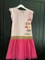Jurk roze Me and my Monkey maat 128, Kinderen en Baby's, Kinderkleding | Maat 128, Meisje, Ophalen of Verzenden, Zo goed als nieuw