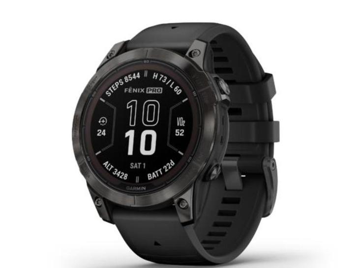 Garmin Fenix 7 Pro Sapphire Solar Smartwatch, Sieraden, Tassen en Uiterlijk, Smartwatches, Nieuw, Android, Zwart, Ophalen of Verzenden