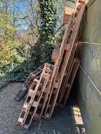 Gratis op te halen hout pallets voor houtkachel  ca 16 st, Ophalen, Gebruikt, Minder dan 200 cm, Pallet