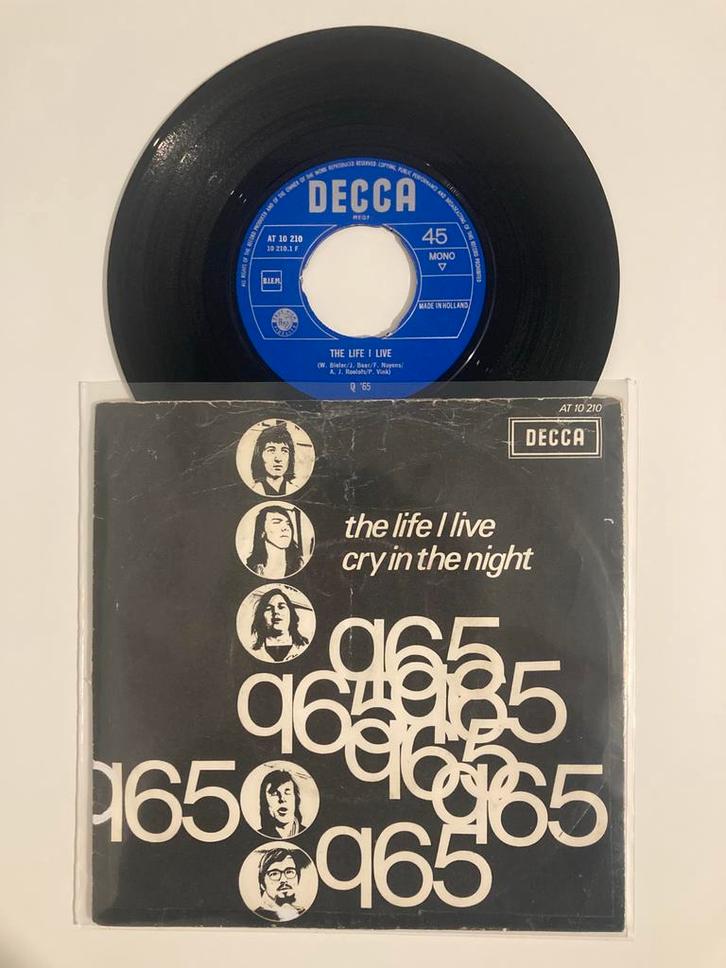 Q65 - The life i live *, Cd's en Dvd's, Vinyl Singles, Single, 7 inch, Ophalen of Verzenden