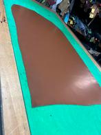 Bruin kleur tuigleer 2,5-3 mm dikte half soepel nr4, Bruin, Leer of Kunstleer, Ophalen of Verzenden, Zo goed als nieuw