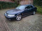 Saab 93 turbo cabrio, Auto's, Saab, Cabriolet, Leder, Handgeschakeld, Grijs