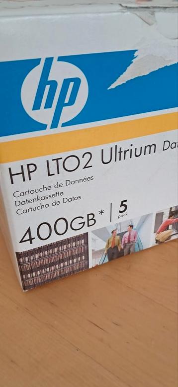 HP LTO2 Ultrium 400GB Tape + cleaner beschikbaar voor biedingen
