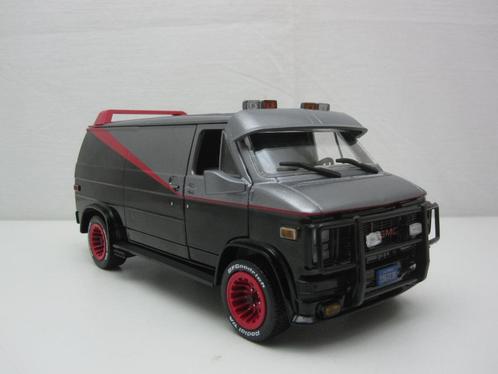 GMC Vandura B.A.'s "A-team Van" 1:24 Greenlight, Hobby en Vrije tijd, Modelauto's | 1:24, Nieuw, Auto, Overige merken, Ophalen of Verzenden