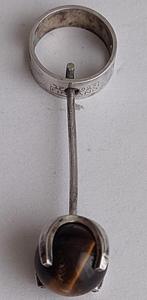 Elis Kauppi Finland vintage zilveren hanger., Ophalen, Zilver