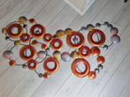 Metalen wand decoratie, Ophalen, Zo goed als nieuw