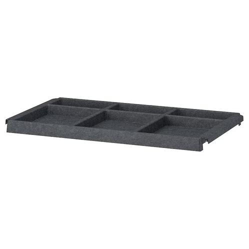IKEA IVAR Plank, donkergrijs/vilt, 83x50 cm, 2 stuks, nieuw, Huis en Inrichting, Kasten | Stellingkasten, Zo goed als nieuw, Ophalen of Verzenden