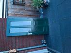 Hardhouten voordeur met dubbelglas 82.0 x201.5, Doe-het-zelf en Verbouw, Deuren en Horren, Ophalen of Verzenden, Gebruikt, Buitendeur