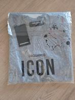 Dsquared2 Icon T-shirt Grijs - Nieuw. Maat XXL, Dsquared2, Verzenden, Nieuw, Overige maten