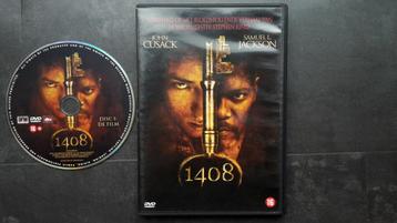 DVD - 1408 - Thriller Film - Samuel L Jackson beschikbaar voor biedingen