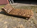 Chesterfield chaises Longues Antiek, Ophalen, Gebruikt, Eenpersoons, 125 tot 150 cm