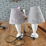 Set van 2 lampen tafellampen, Ophalen of Verzenden, Zo goed als nieuw, Minder dan 100 cm, Vintage