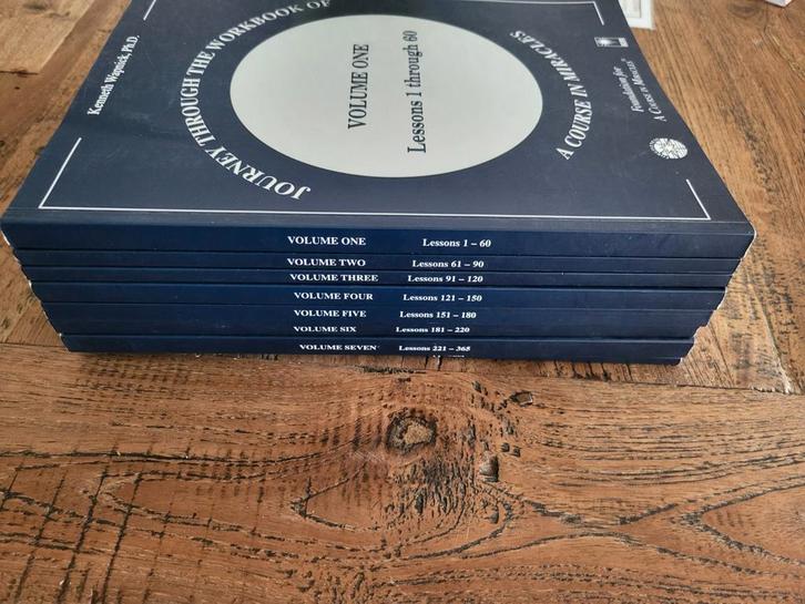 Wapnick - Journey Through Workbook (Zeldzaam!) Nieuw!, Boeken, Esoterie en Spiritualiteit, Gelezen, Achtergrond en Informatie