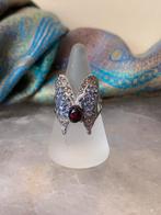 Tanzaniet edelopaal opaal vlinder beschermt geluk eyecatcher, Sieraden, Tassen en Uiterlijk, Ringen, Blauw, Nieuw, Ophalen of Verzenden