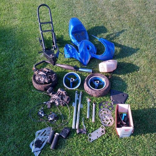Minibike onderdelen., Fietsen en Brommers, Minibikes, Midibikes en Pitbikes, Gebruikt, Overige typen, Ophalen