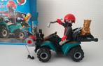 Playmobil Set 6879. Dief met Quad (4-10 jr), Ophalen of Verzenden, Zo goed als nieuw, Complete set