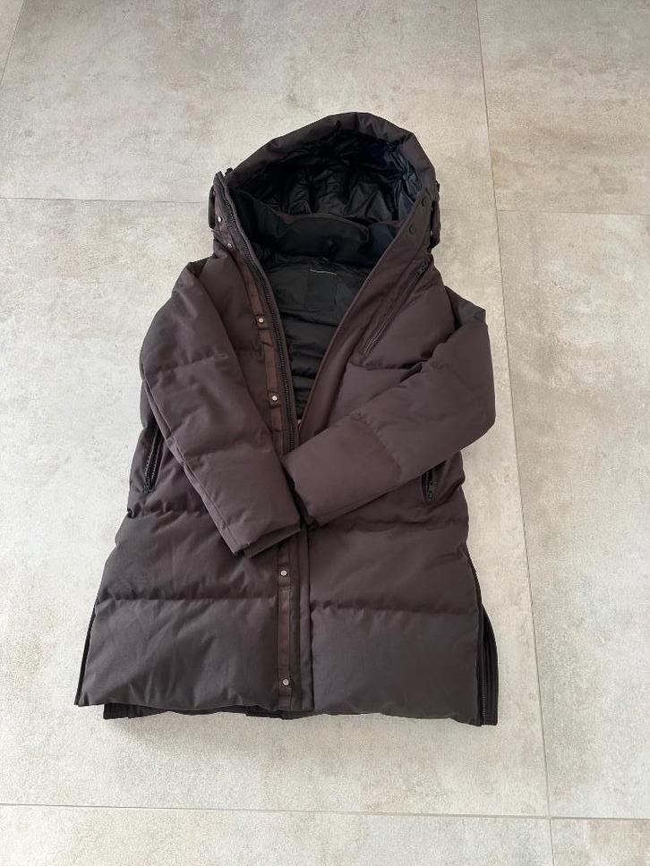 **Duno Aron heren winterjas zgan**, Kleding | Heren, Jassen | Winter, Zo goed als nieuw, Maat 56/58 (XL), Bruin, Ophalen of Verzenden