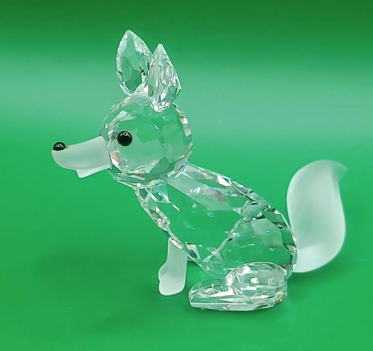 Swarovski moeder vos, Verzamelen, Swarovski, Zo goed als nieuw, Figuurtje, Ophalen of Verzenden