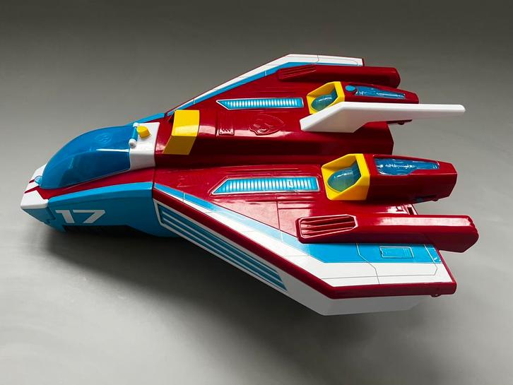 Paw Patrol Mighty Supersonic Jet - Uitkijktoren -Transporter, Kinderen en Baby's, Speelgoed | Speelgoedvoertuigen, Zo goed als nieuw