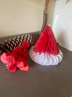 Vintage papieren kerstklokken, Ophalen of Verzenden