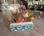 Plantenbakje incl kunstbloemen, Ophalen, Zo goed als nieuw, Binnen