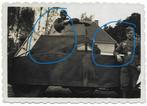 Panzer oefentank tank BMW Dixi Opel foto, Verzamelen, Verzenden, Landmacht, Duitsland, Foto of Poster