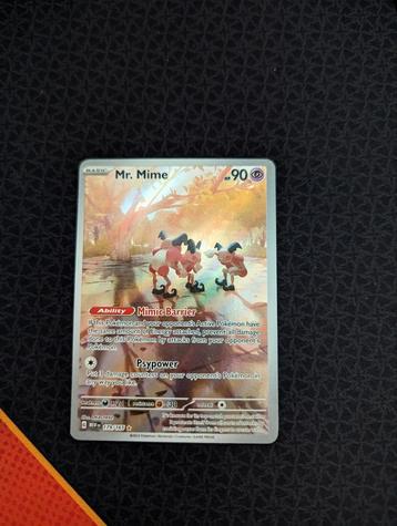 Mr. Mime Alt Art #179 Pokemon 151 beschikbaar voor biedingen