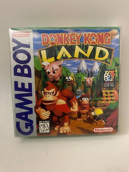 Nintendo Gameboy spel Donkey Kong Land Banana Yellow CIB, Spelcomputers en Games, Games | Nintendo Game Boy, Zo goed als nieuw