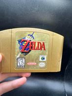 Zelda Ocarina of Time - Gouden Cartridge N64, Avontuur en Actie, Gebruikt, Lenn hodes, 1 speler