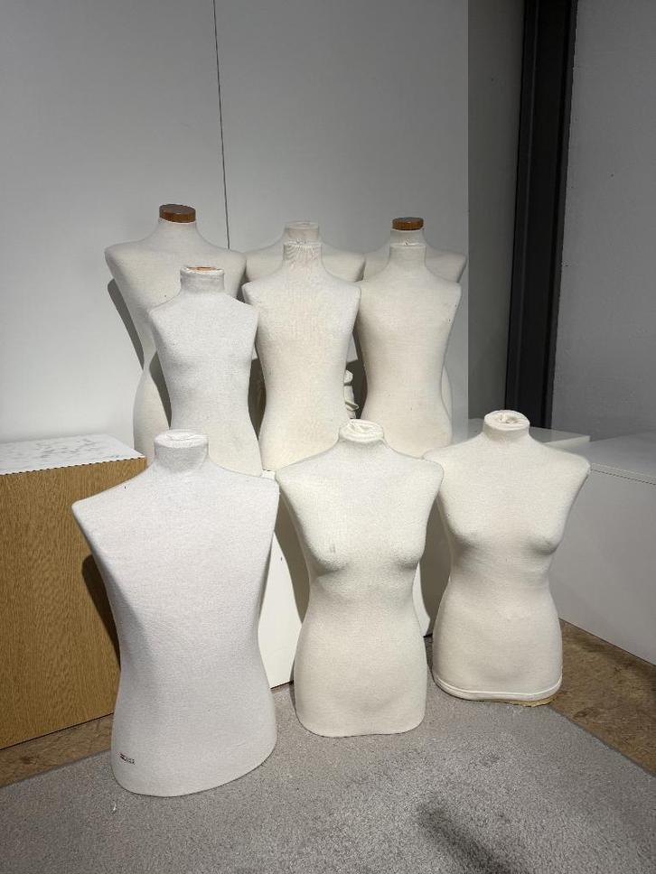 Set torso's paspoppen – dames, heren en kinderen, Hobby en Vrije tijd, Naaien en Fournituren, Gebruikt, Paspop, Ophalen