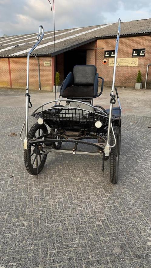 Ergonomic marathonwagen, Dieren en Toebehoren, Rijtuigen en Koetsen, Gebruikt, Marathonwagen, Paard of Pony