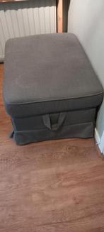 Voetenbank (hocker), Ophalen, 75 tot 100 cm, Zo goed als nieuw, Stof