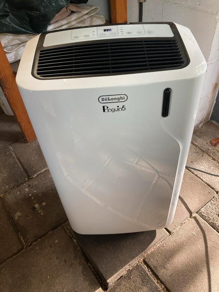 DeLonghi PAC EM90K Silent mobiele airco, Witgoed en Apparatuur, Airco's, Zo goed als nieuw, Mobiele airco, 60 tot 100 m³, 3 snelheden of meer