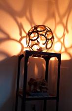 Vloerlamp tafellamp hoefijzeren bollen vintage, Ophalen of Verzenden, Nieuw, 50 tot 75 cm