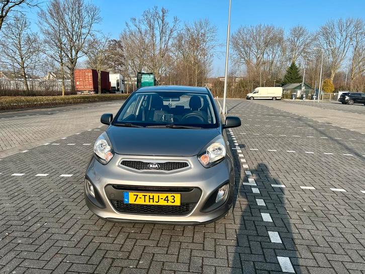 Kia Picanto 1.0 Cvvt 5-DRS 2014 Grijs, Auto's, Kia, Particulier, Picanto, Airbags, Airconditioning, Centrale vergrendeling, Isofix