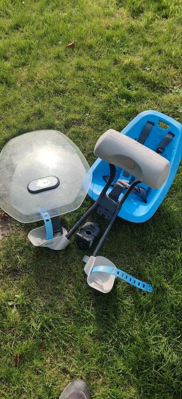 Yepp fietsstoeltje voor, adapter, windscherm beschikbaar voor biedingen