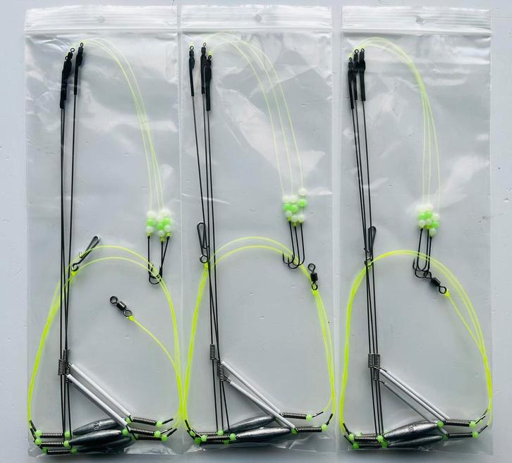 Dubbel spiraal verzwaarde afhouder onderlijnen Schar Tong, Watersport en Boten, Hengelsport | Zeevissen, Nieuw, Haak, Ophalen of Verzenden