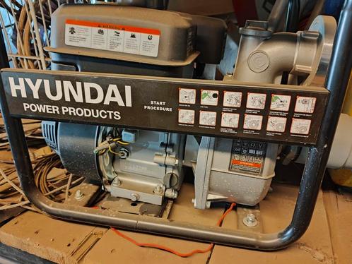 Motorpomp Hyundai, Tuin en Terras, Waterpompen, Zo goed als nieuw, Handmatig, Ophalen