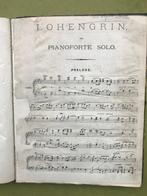 Wagner - Tannhäuser en Lohengrin voor piano, Gebruikt, Klassiek, Ophalen of Verzenden, Artiest of Componist